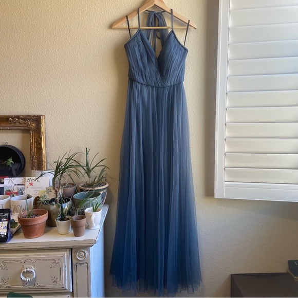 Slate Sorella Vita Bridesmaids Dress - Picture 5 of 12